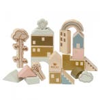 Micki Premium houten themablokken (23 stuks) (Poppenhuizen), Ophalen of Verzenden, Nieuw