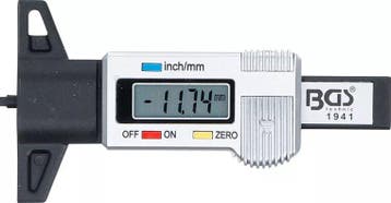 Bgs Technic Bandenprofielmeter, digitaal, Auto diversen, Autogereedschap, Verzenden, Nieuw