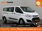 Ford Transit Custom Personenvervoer L2 H1 2016 Diesel, Auto's, Zwart, Wit, Nieuw, Dealer onderhouden