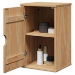 vidaXL Badkamerwandkast OTTA 35x30x55 cm massief grenenhout, Verzenden, Nieuw, (Half)hoge kast, Minder dan 100 cm