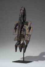 Een houten masker - Kpeliye - Senufo - Ivoorkust (Zonder