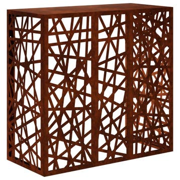 vidaXL Airconditioner hoes Roestkleurig 110 x 50 x 105 cm, Verzenden, Nieuw