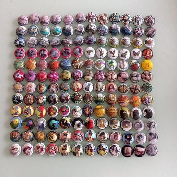 Champagne capsules (144) - Metaal - MULTITHEMAS.