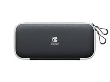 Nintendo Switch OLED Carrying Case White/Black, Ophalen of Verzenden, Zo goed als nieuw