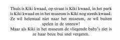 Kiki en de vliegende babys 9789061693536 Simmonds, Boeken, Kinderboeken | Kleuters, Verzenden, Gelezen, Simmonds