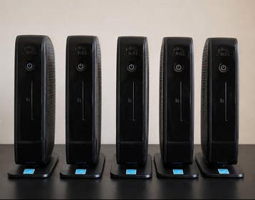 Igel Lot de 5 IGEL M340C Thin Clients – 2 Go RAM – 4 Go, Spelcomputers en Games, Nieuw