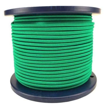 4mm Elastisch Touw - Groen - 100 meter op rol, Ophalen of Verzenden, Nieuw
