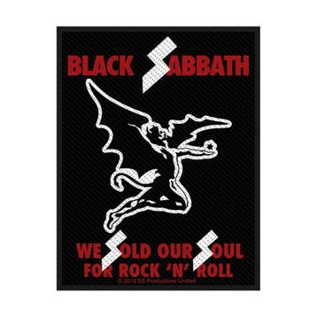 Black Sabbath We Sold Our Souls patch officiële merchandise, Ophalen of Verzenden, Nieuw, Overige typen