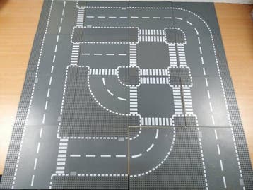 Lego - geen serie - van 16 grondplaten - 1990-2000, Nieuw