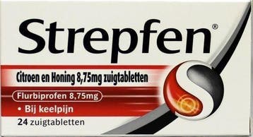 Strepfen Citroen & honing - 24 zuigtabletten, Verzenden, Nieuw