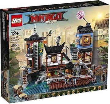 Lego Set - 70657 - Ninjago - NINJAGO CITY DOCKS - GREAT, Nieuw