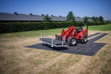 Kunststof rijplaten huren | Grote voorraad rijplaten te huur, Ophalen of Verzenden, Zo goed als nieuw