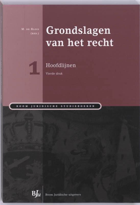 Grondslagen van het recht / 1 Hoofdlijnen / Boom Juridische, Boeken, Wetenschap, Gelezen, Verzenden