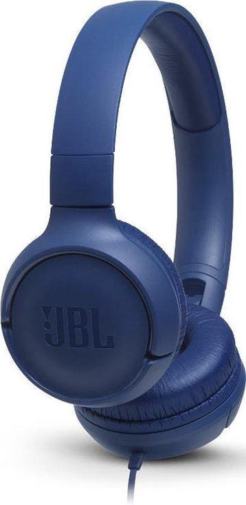 JBL T500 - On-ear koptelefoon - Blauw, Audio, Tv en Foto, Verzenden, Nieuw