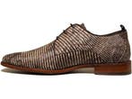 Rehab Greg - Nette schoenen - Snakeprint - Beige - Maat 41, Kleding | Heren, Overige Herenkleding, Verzenden, Nieuw