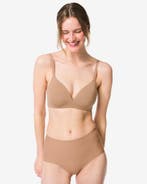 HEMA Medium corrigerende damesslip hoge taille lichtbruin, Verzenden