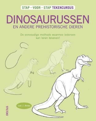 Tekencursus dinosaurussen / Stap voor stap - Lee J. Ames, Boeken, Verzenden, Zo goed als nieuw, Lee J. Ames