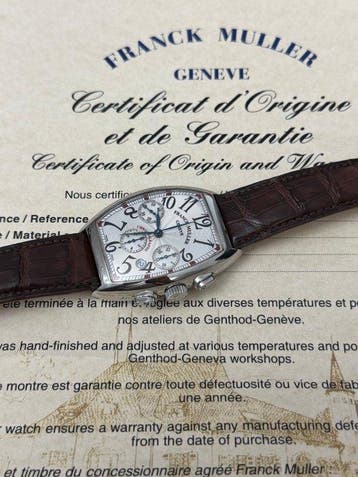Franck Muller - Cintrée Curvex - 7880CCAT - Heren -, Sieraden, Tassen en Uiterlijk, Horloges | Heren, Nieuw