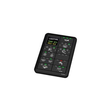 Bieden: Garmin EmpirBus 12V Marine Switch Panel - 010-02373, Watersport en Boten, Ophalen of Verzenden, Nieuw, Elektra en Verlichting