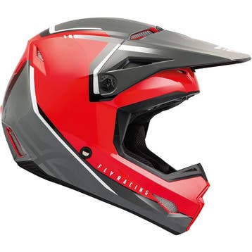 Kinder Motorcross Helm Fly Racing Rood - MAAT M / L (jeugd), Verzenden, Nieuw met kaartje, Offroadhelm, Kinderen