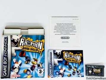 Gameboy Advance / GBA - Rayman - Raving Rabbids - FAH, Spelcomputers en Games, Verzenden, Gebruikt