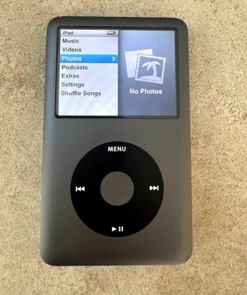Apple - iPod Classic 7th Gen – 256GB SSD – gray –, Nieuw