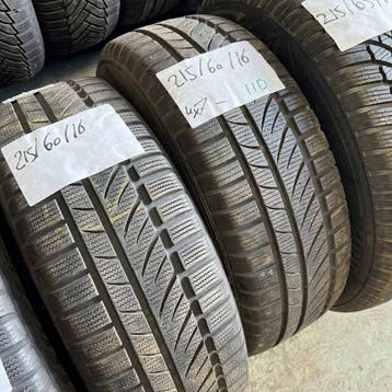 4 x Infinity 215-60-16 Winterbanden 7mm, 16 inch, Band(en), Personenwagen, Gebruikt