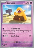 Drowzee 082/198 reverse holo Scarlet en Violet, Ophalen of Verzenden, Nieuw, Losse kaart, Foil