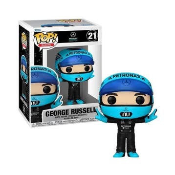 Funko Pop Racing: George Russell  helmet 21 F1 Formula one, Verzenden, Nieuw