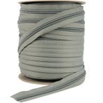 Rits op rol deelbaar 10mm spiraalrits 100 meter grijs, Ophalen of Verzenden, Nieuw, Gereedschap of Toebehoren