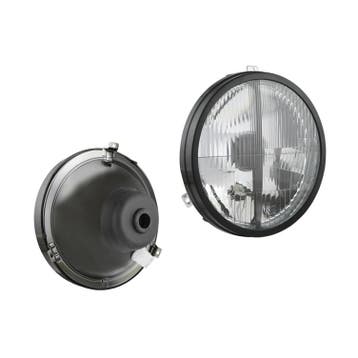 Koplamp VW Transporter Tuning, Lampglas: Ø182mm, + H4 & T4W, Verzenden, Nieuw