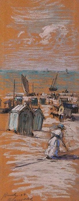 Georges François Souillet (Tours 1861-Paris 1947) - Berck :