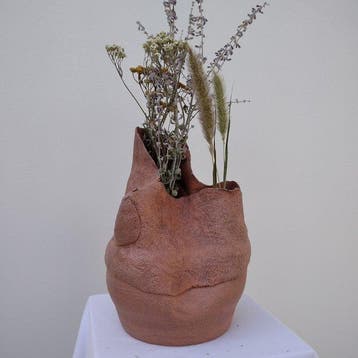 Bernard Maille - Vaas - Terracotta - Ambachtelijke creatie