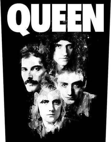 Queen - Faces - Backpatch officiële merchandise, Ophalen of Verzenden, Nieuw, Kleding
