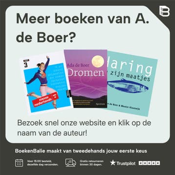 Mijn droomwereld - A. de Boer 9789049103125, Verzenden, Zo goed als nieuw, A. de Boer