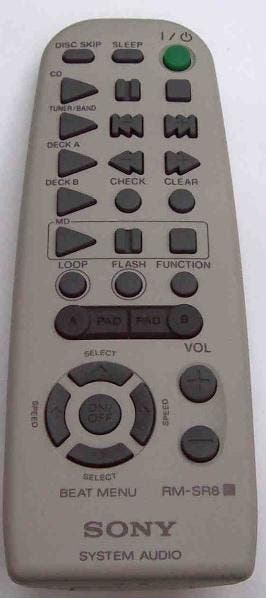 Afstandsbediening Sony rm-sr8, Ophalen of Verzenden, Nieuw, Origineel