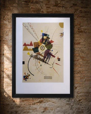 Wassily Kandinsky (1866-1944) (after) - Ringsum, 1924 -