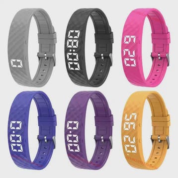 Trilwekker Armband Horloge - Stille Wekker voor Zware Slaper, Verzenden, Nieuw