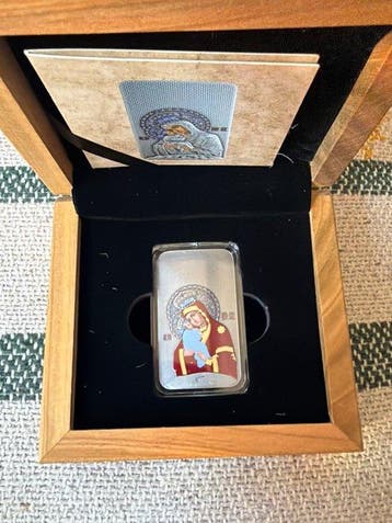 Wereld. Medal ND, Icon of the Mother of God Pochaevskaya 1