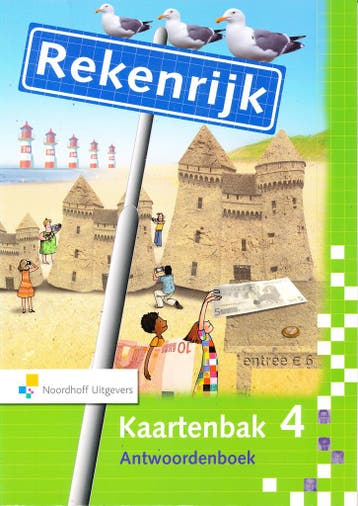 Rekenrijk versie 3 Antwoordenboek Kaartenbak groep 4, Verzenden, Nieuw