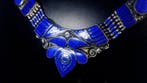 Vintage lapis lazuli ketting - Halsketting