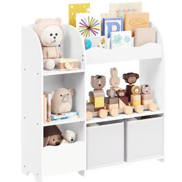 3-in-1 Kinderboekenkast met Opbergboxen, Verzenden, Nieuw
