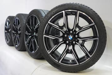 BMW 4 serie i4 G26 859M 19 inch velgen Goodyear Winterbanden, 19 inch, Gebruikt, Velg(en), Winterbanden