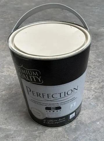 Perfection Pot muur-plafond verf 2,5L kleur Beige (Diverse), Doe-het-zelf en Verbouw, Verf, Beits en Lak, Verzenden, Nieuw