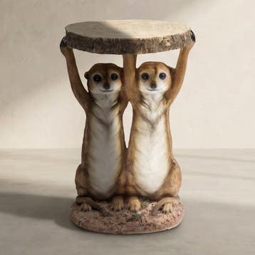 *WOONWINKEL* Kare Design Animal Bijzettafeltje Stokstaartjes, Verzenden, Nieuw