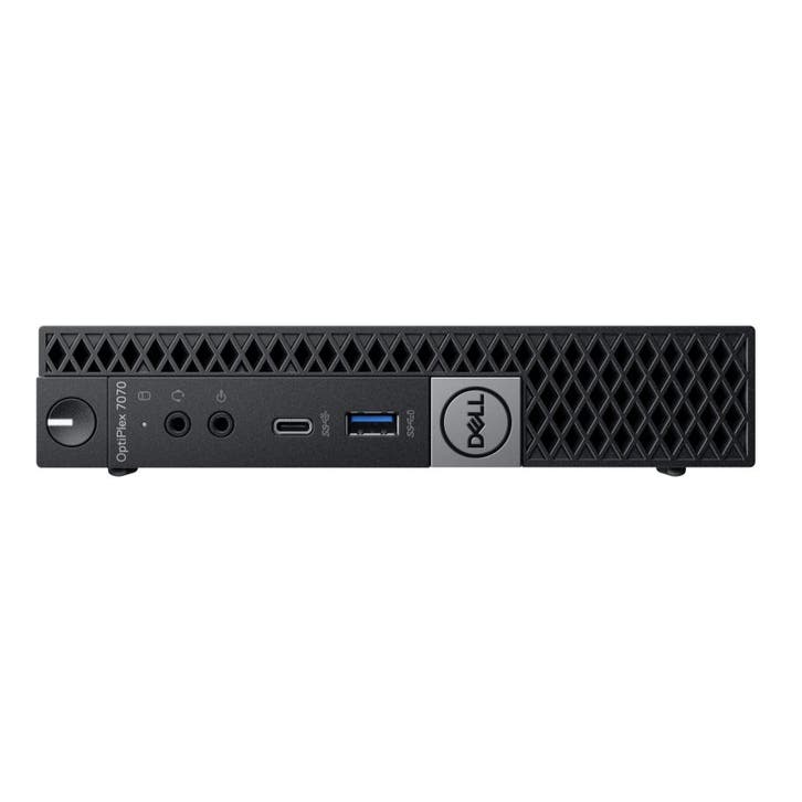 Refurbished Dell Optiplex 7070 Micro met 2jr garantie, Computers en Software, Desktop Pc's, 3 tot 4 Ghz, SSD, Met videokaart, Zo goed als nieuw