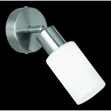 LED Wandspot - Trion Smast - E14 Fitting - Rond - Mat Nikkel, Ophalen of Verzenden, Nieuw, Metaal, Overige fittingen