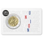 Frankrijk 2 Euro Medisch Onderzoek 2020 Coincard Eenheid, Verzenden