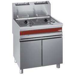 Friteuse Gas 2 x 15 liter HorecaTraders, Verzenden, Nieuw in verpakking