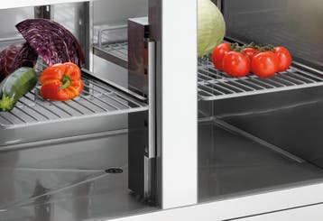 Bartscher Saladette | 260L | 2 Deuren 1/1 GN | Boven 5x 1/6, Ophalen of Verzenden, Nieuw